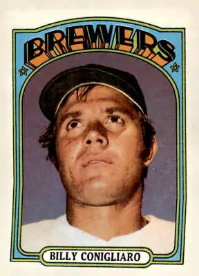 Billy Conigliaro baseball card from 1972 Topps #481 in excellent condition