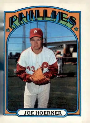 Joe Hoerner baseball card from the 1972 Topps #482 collection