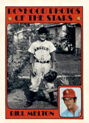 1972 Topps #495 Bill Melton EX-NM Chicago White Sox trading card collectible