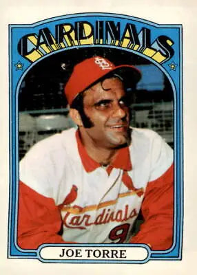 Joe Torre baseball card from 1972 Topps #500 featuring Joe Torre in EX-NM condition
