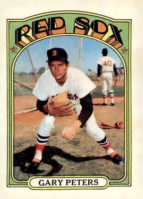 1972 Topps #503 Gary Peters EX-MT sports trading card for collectors and fans