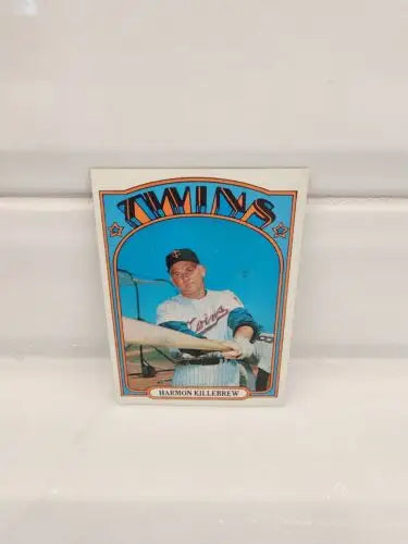 Harmon Killebrew baseball trading card from 1972 Topps #51 in EX-MT condition