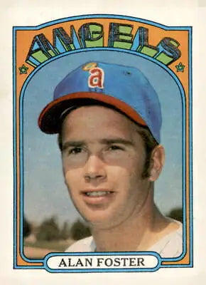 1972 Topps #521 Alan Foster baseball card in EX-MT condition for collectors