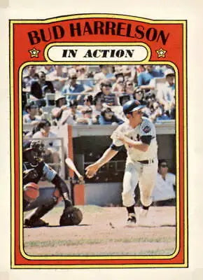 1972 Topps #54 Bud Harrelson baseball card featuring the York Mets in EX-MT condition