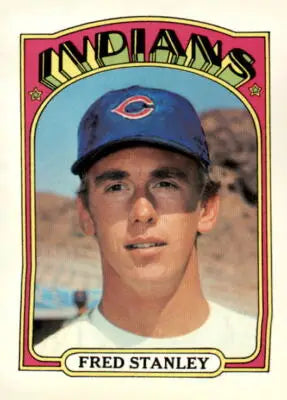 Fred Stanley trading card from 1972 Topps #59 showcasing Fred Stanley trading memorabilia