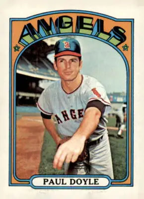 Paul Doyle baseball card from 1972 Topps #629 showcasing Paul Doyle baseball memorabilia