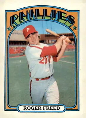 1972 Topps #69 Roger Freed EX-NM baseball trading card for collectors and fans