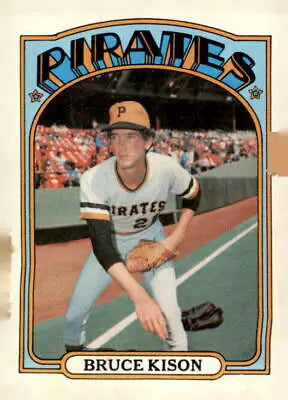 1972 Topps #72 Bruce Kison trading card in EX-MT condition for collectors
