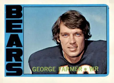 Vintage 1972 Topps George Farmer trading card in EX-MT condition for collectors