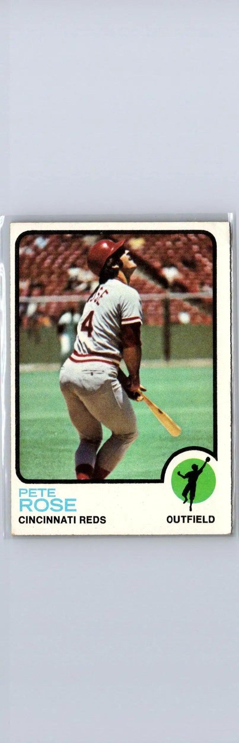 1973 Topps #130 Pete Rose baseball card for trading card collectors and fans