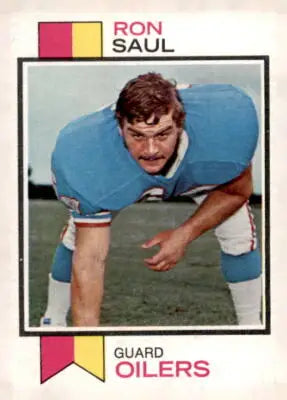 Ron Saul trading card from 1973 Topps #153, a must-have Ron Saul trading card