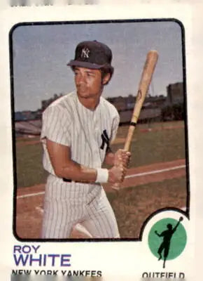 1973 Topps Roy White baseball card featuring Roy White in collectible condition