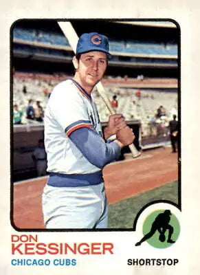 1973 Topps #285 Don Kessinger trading card featuring the Chicago Cubs player