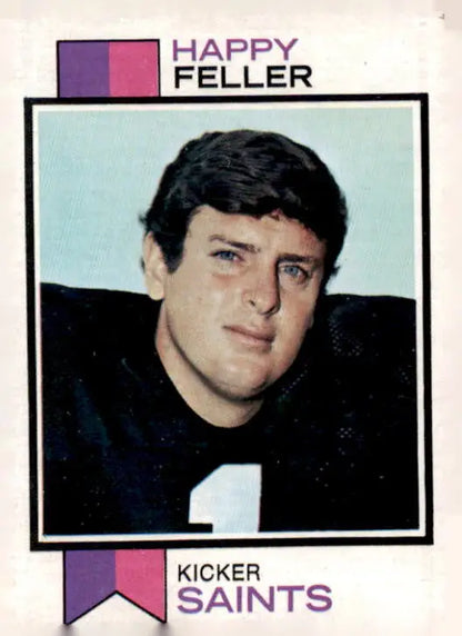 Happy Feller trading card from 1973 Topps #304 displayed in a collectible trading card product