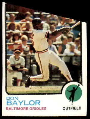 Don Baylor baseball trading card from 1973 Topps #384 featuring Baltimore Orioles