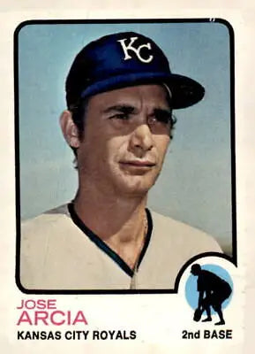 1973 Topps #466 Jose Arcia EX-MT trading card for baseball collectors