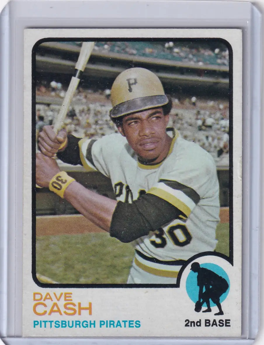 1973 Topps Baseball Dave Cash Pittsburgh Pirates trading card front image