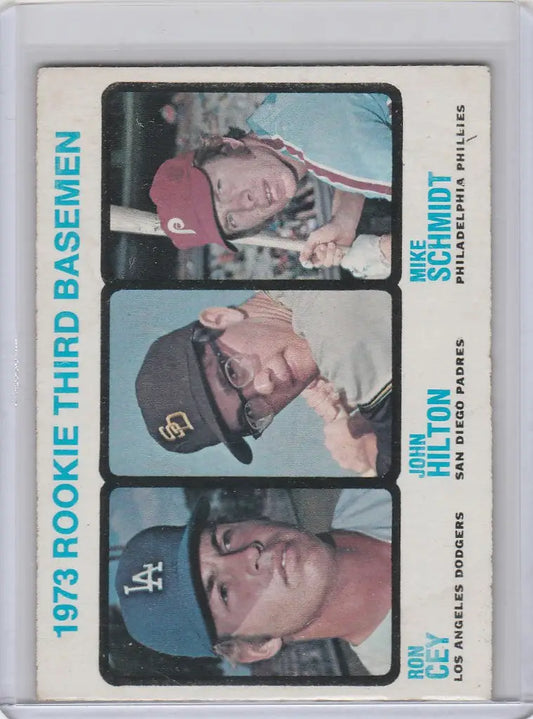 1973 Topps Baseball card of rookie third basemen in Topps Baseball Complete set
