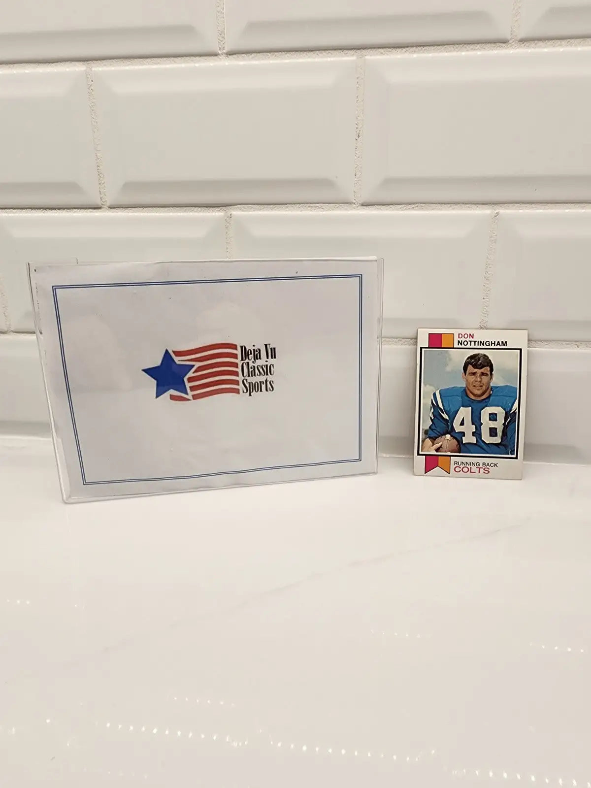 1973 Topps Football #454 Don Nottingham EX