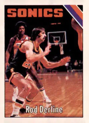 1975-76 Topps Rod Derline basketball card for Derline Sports Trading enthusiasts