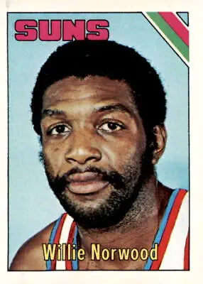 Willie Norwood basketball card from 1975-76 Topps #168 showcasing Norwood basketball memorabilia