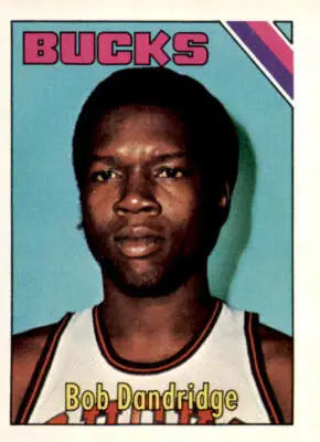 1975-76 Topps Bob Dandridge trading card from the Bob Dandridge trading collection