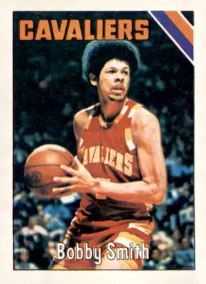 Bobby Smith basketball trading card from 1975-76 Topps set in EX-MT condition