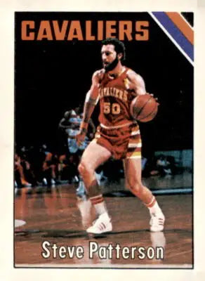 Basketball trading card of Steve Patterson from Cleveland Cavaliers 1975-76 Topps #193
