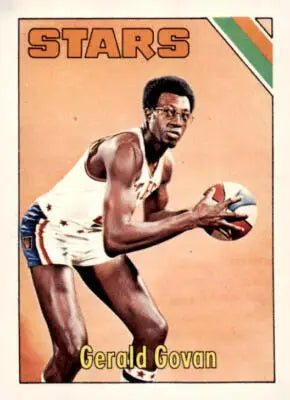 1975-76 Topps Gerald Govan trading card from sports trading card collection