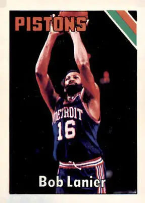 Bob Lanier basketball trading card from 1975-76 Topps #30 in EX-MT condition