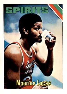 Maurice Lucas basketball card from the 1975-76 Topps #302 trading card set