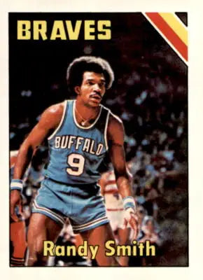 Basketball card of Randy Smith from Buffalo Braves 1975-76 Topps series