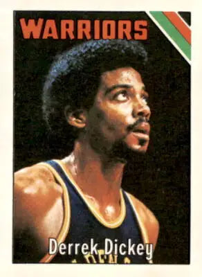 Derrek Dickey Golden State Warriors 1975-76 Topps basketball card