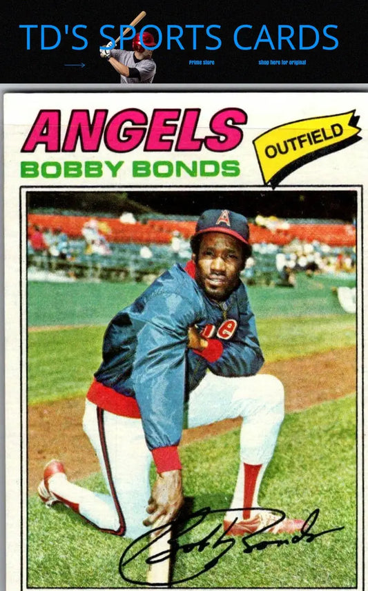 Bobby Bonds baseball card from the 1977 Topps #570 collection of trading cards