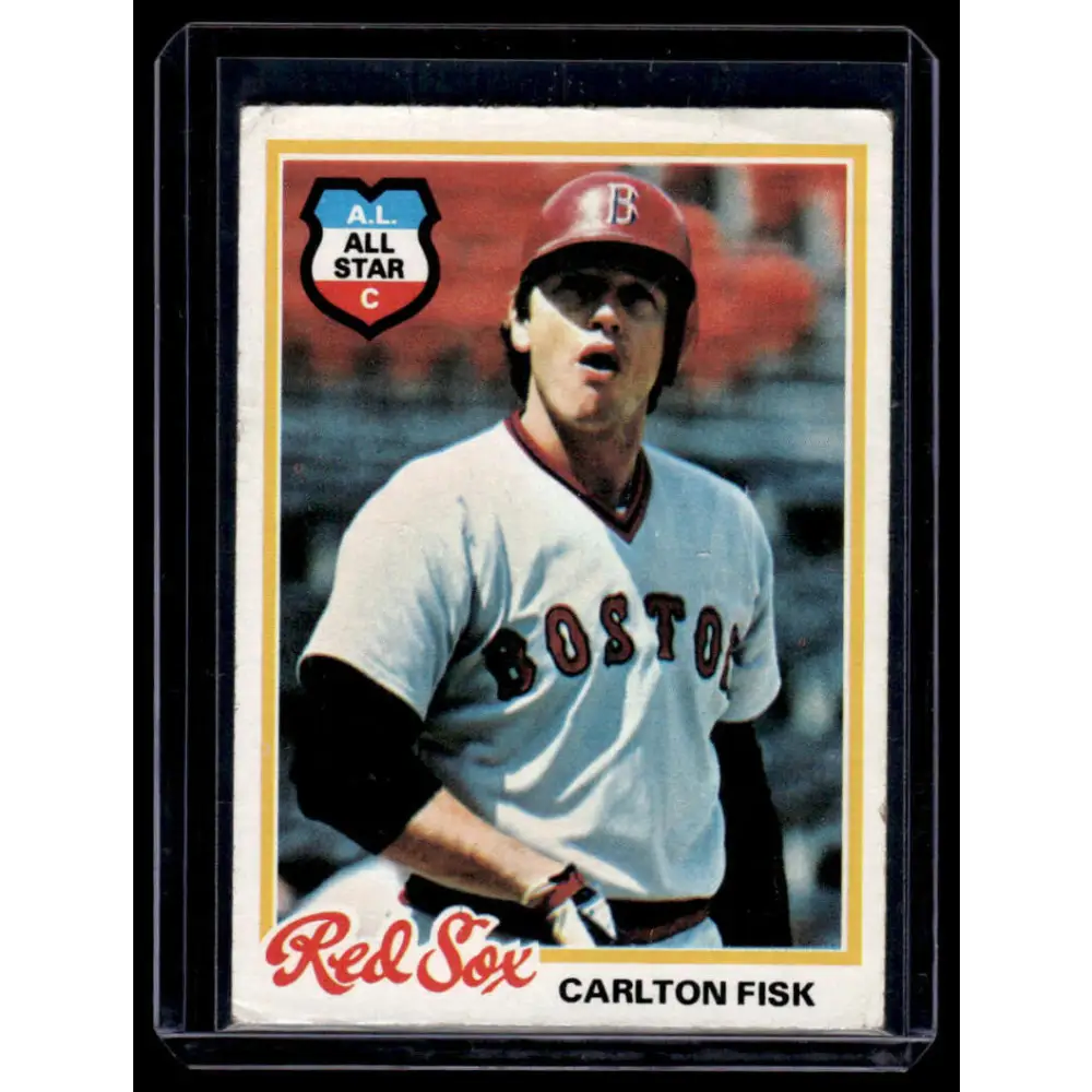 1978 Topps #270 Carlton Fisk EX Boston Red Sox Baseball Card