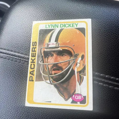 1978 Topps Lynn Dickey sports trading card from the football trading card collection
