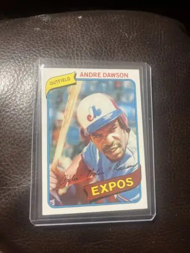 1980 Topps #235 Andre Dawson trading card displayed for collectors and baseball fans