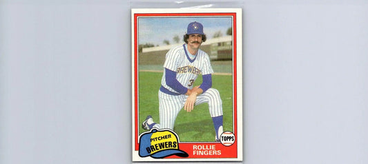 1981 Topps Traded #761 Rollie Fingers trading card featuring the baseball legend
