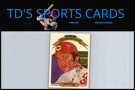 Johnny Bench baseball card from 1983 Donruss #22, a must-have for trading cards collectors