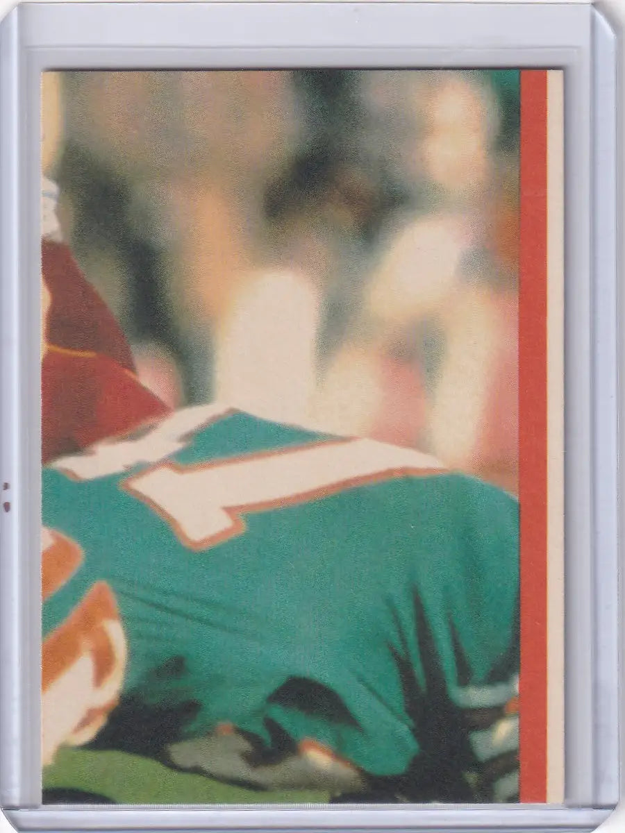 1983 Topps Football Stickers Joe Montana card for San Francisco 49ers featuring number 13
