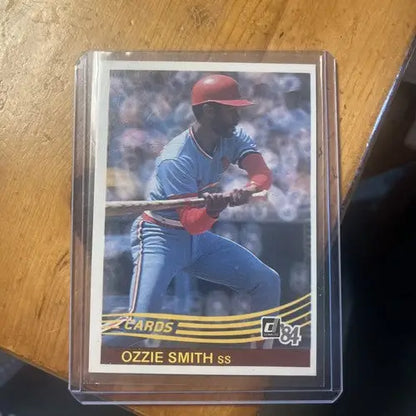 Ozzie Smith baseball trading card 1984 Donruss Louis Cardinals #59