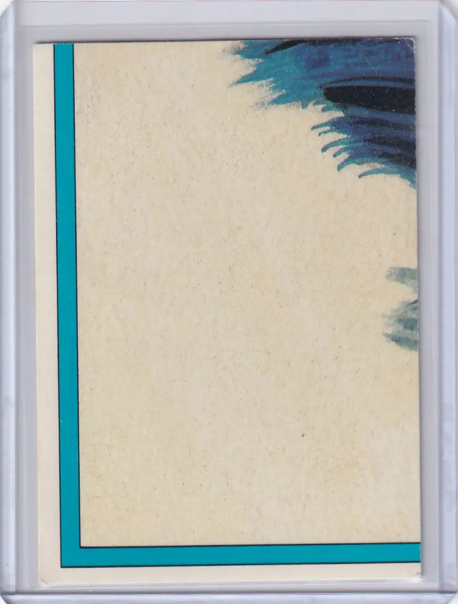 Trading card back from Garbage Pail Kids Series 3 124a Hugh Mungous collectible