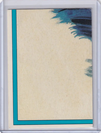 Trading card back from Garbage Pail Kids Series 3 124a Hugh Mungous collectible