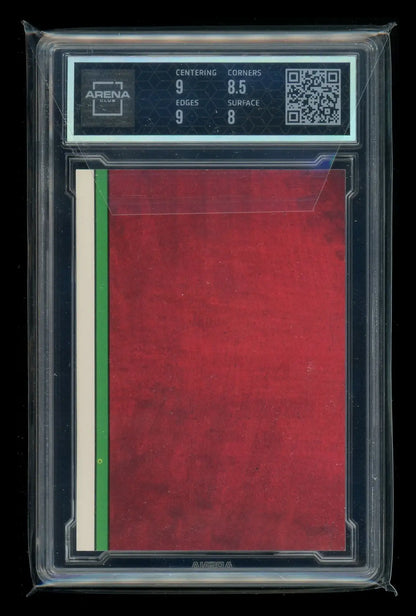 1986 Topps Garbage Pail Kids Flat Tyler #127b graded sports card with stripes