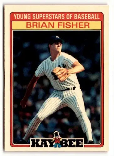 1986 Topps Kay-Bee Young Superstars of Baseball #12 Brian Fisher NrMt-M ID:50392 - Trading Cards