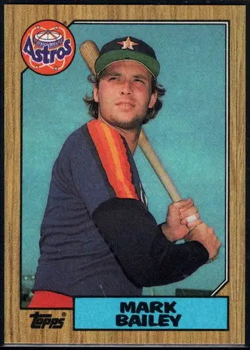 1987 Topps #197 Mark Bailey NM-MT Astros - Trading Cards