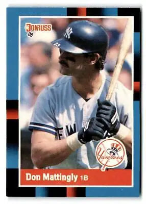 1988 Donruss #217 Don Mattingly baseball card for trading card collectors