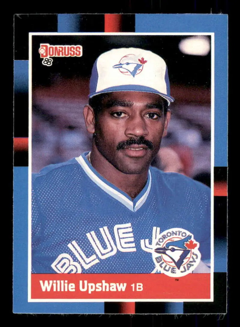 1988 Donruss #271 Willie Upshaw Toronto Blue Jays baseball card trading cards collectible