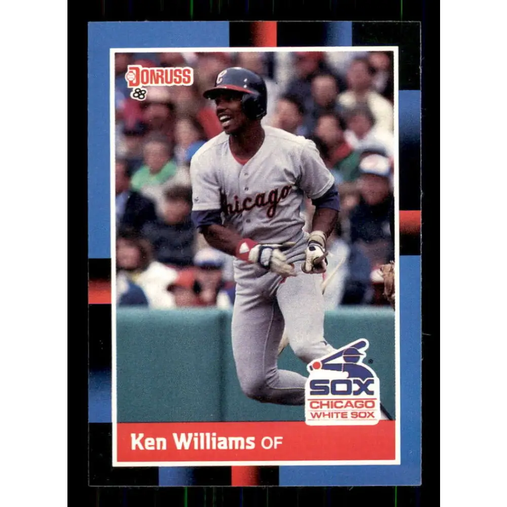 1988 Donruss #334 Kenny Williams EX Chicago White Sox Baseball Card