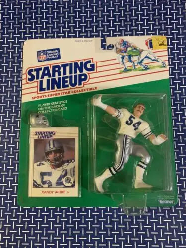 Randy White Starting Lineup action figure from Dallas Cowboys, rare collectible MISP NMT